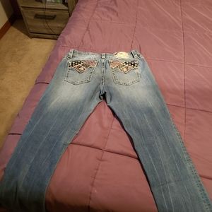 Crop jeans